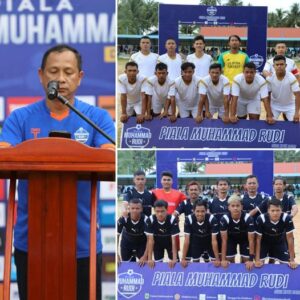 Resmi Dibuka, Tim-tim Terbaik di Lingga, Berebut Piala Muhammad Rudi Desa Kote 2022