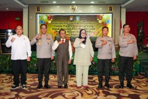 KINERJA MARLIN: Bersama Polri Buka Pelatihan Tindak Pidana Pencucian Uang