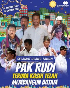 SELAMAT ULANG TAHUN PAK RUDI!