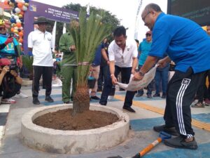 Resmikan Pedestarian dan Bike Line, Kepala BP HMR Ajak Jaga Hasil Pembangunan