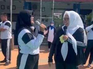 Tiba-tiba Siswi SMA Negeri 3 Melaungkan Kekagumannya kepada Wagub Marlin
