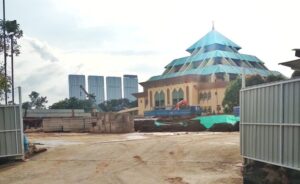 Revitalisasi Masjid Agung Batam: Fondasi dan Rubanah Mulai Dibangun