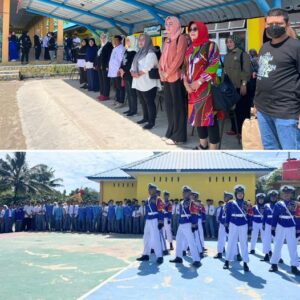 Di SMKN 1 Dabo Singkep, Marlin Beri Contoh Bangun Kekompakan dan Kerja Sama Tim