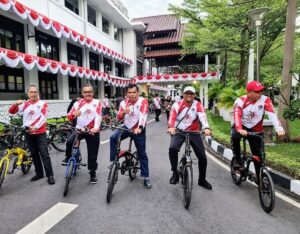 Bawa Salam Persaudaraan dari Batam, Jefridin Ramaikan Gowes APEKSI di Makassar