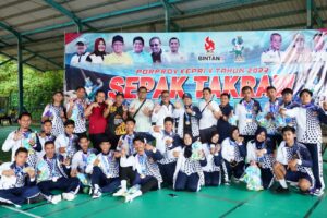 Pertama dalam Sejarah! Tim Takraw Batam Sapu Bersih Tujuh Medali Emas Porprov Kepri