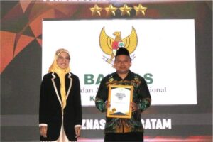 Inovatif dalam Menggali Potensi Zakat, Antar BAZNAS Kota Batam Raih IFA Award 2022