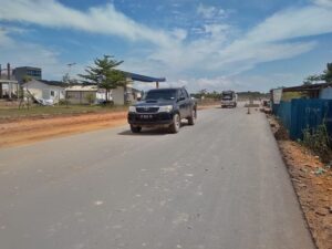 Jalan Tengku Sulung yang Menghubungkan Tiga Jalan Utama Nongsa Selesai Dikerjakan