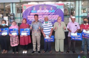 HMR & Marlin Kian Gencar Bantu Warga Batam dengan BLT, Kali ini di Batamkota