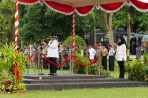 WARTA FOTO: Wagub Marlin Pimpin Apel Gelar Pasukan Operasi Lilin Seligi 2022