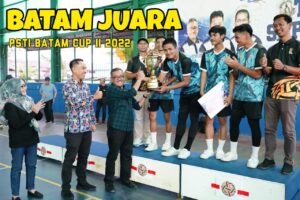 Hajar Tembilahan di Final, Sepak Takraw Batam Juarai PSTI Batam Cup II 2022