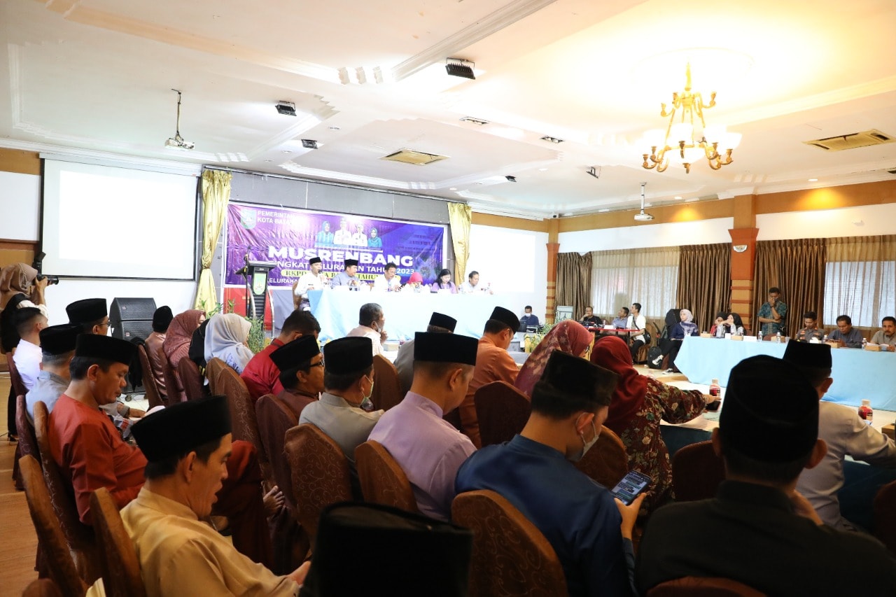 SUSANA Musrenbang Kelurahan Bengkonglaut, Kecamatan Bengkong, Kota Batam, Jumat (20/1/2023) siang.