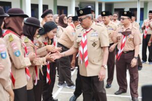 Kak Jefridin Bakar Heroisme Ratusan Pramuka Penggalang di LT III Seibeduk