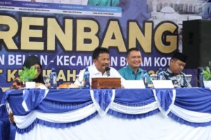 Warga di Musrenbang: Terima Kasih Pak Wali, Kini Pipa Air Masuk Kampung Tua Belian
