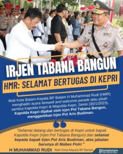 Kompak & Akrab, HMR Sambut Kapolda Kepri yang Baru dengan Salam Hangat