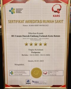 RSUD Embung Fatimah Raih Terakreditasi Paripurna, Jefridin: Tingkatkan Pelayanan!
