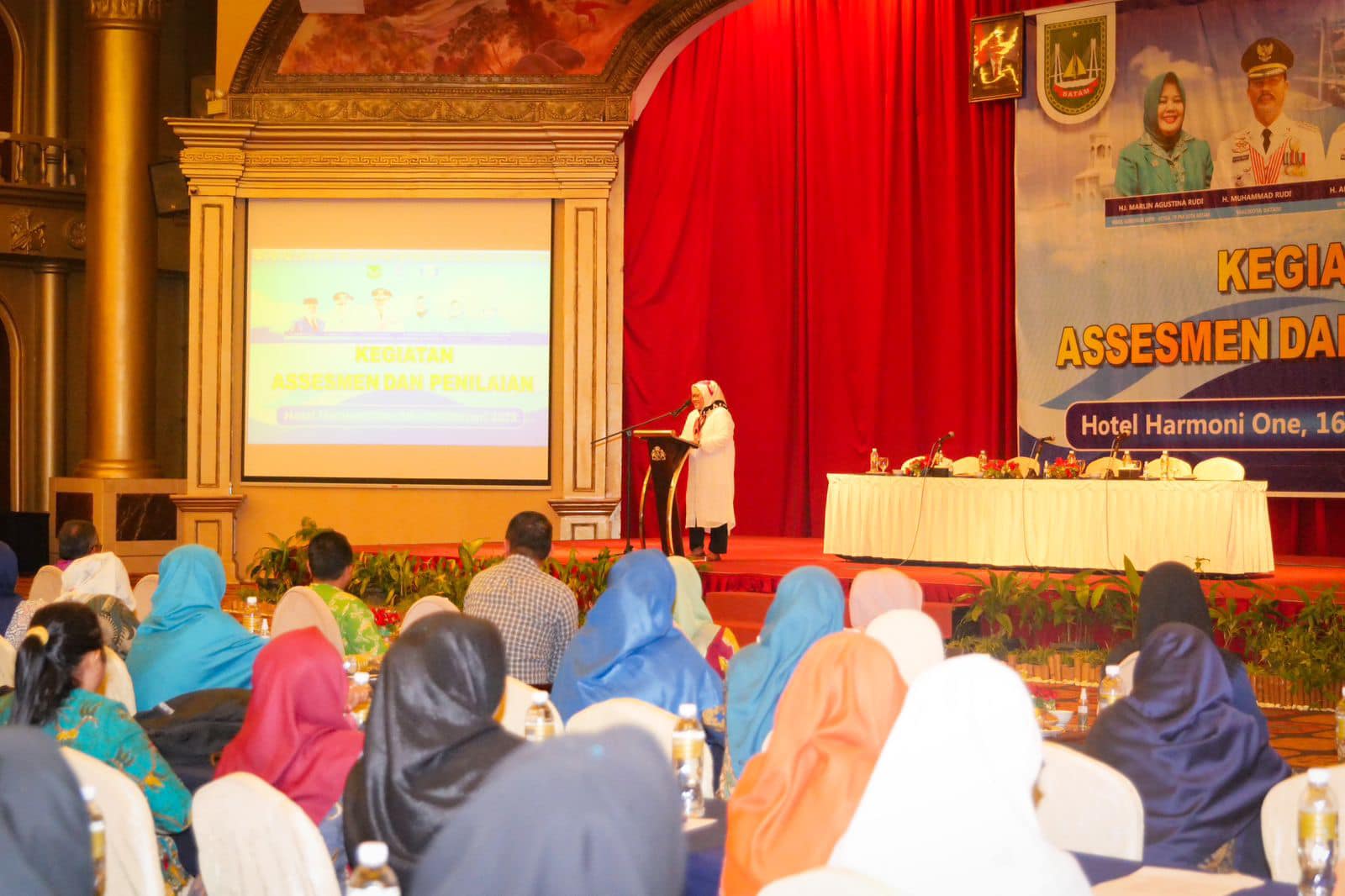 SUASANA Bimtek Assesmen dan Penilaian serta Bimtek PHBK Guru PAUD, di Hotel Harmoni One, Batam, Kamis (16/2/2023) pagi.