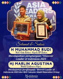 Selamat untuk Pak HMR & Ibu Marlin: Penghargaan adalah Wujud dari Kerja Keras