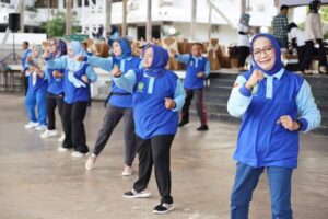 Bikin Sehat & Positif, Senam Sehat Kota Batam Gagasan Marlin Jadi Agenda Bulanan