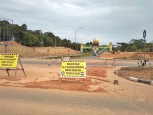 Ada Pengalihan Arus Lalulintas dari Arah Botania dan SMAN 3 Menuju Bandara