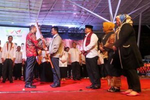 WARTA FOTO: Bersama HMR, Wagub Marlin Hadiri Pelantikan Pengurus DPP Gema Minang