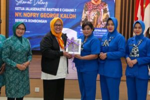 WARTA FOTO: Marlin Terima Kunjungan Silaturahmi Ibu-ibu Jalasenastri Marinir