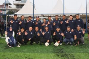 Buka Turnamen Futsal Geger Kepri, HMR Anggap Penting Ajang Kompetisi Olahraga