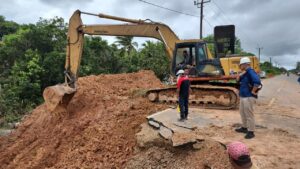 Sesuai Instruksi Kepala BP HMR, Jalan Trans Barelang yang Putus Sudah Tersambung Lagi