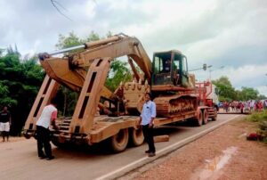 Sambung Lagi Jalan Trans Barelang yang Putus, Alat Berat BP Batam Tiba di Lokasi