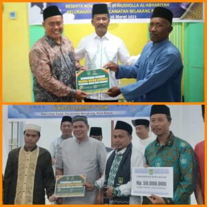 Ramadan Ke-4, Baznas Batam Terus Berbagi dari Masjid ke Masjid Bersama HMR & Marlin