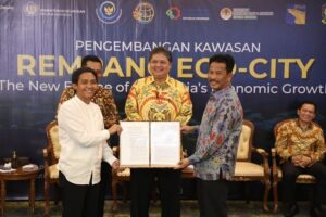 Bersama Menko Airlangga, HMR Luncurkan Rempang Jadi Mesin Pertumbuhan Ekonomi