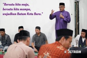 SAFARI RAMADAN: Dari Seibeduk, Jefridin Serukan Semangat Bersatu dan Maju
