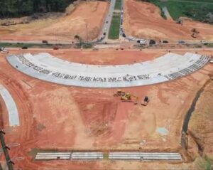 WARTA FOTO: Progres Pembangunan Taman Bundaran Bandara Hang Nadim Batam