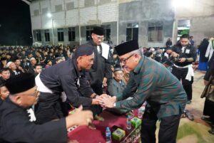 Halal Bihalal & Santuni Anak Yatim, Jefridin Rasakan Getar Semangat Persaudaraan PSHT