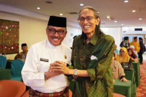 Jefridin Jumpa Sejarawan Anhar Gonggong, Bangkitkan Nilai Budaya bagi Generasi Muda