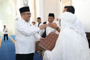 BP Batam Lepas Pegawai ke Tanah Suci dengan Doa Bersama di Masjid BJ Habibie