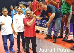 Tim Putra Tanjungriau & Tim Putri Lubukbaja, Juara Takraw Wali Kota Batam Cup 2023