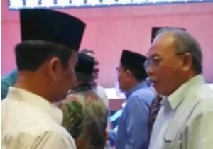 HMR & Jefridin Disambut Hangat & Akrab Masyarakat, saat Halal Bihalal di Lubukbaja