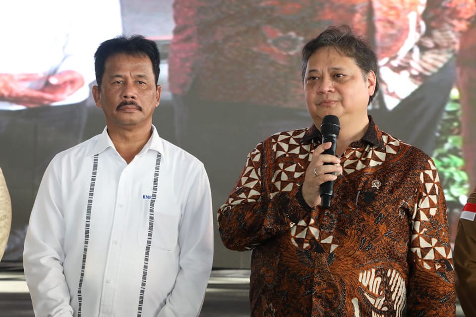 menko airlangga di batam