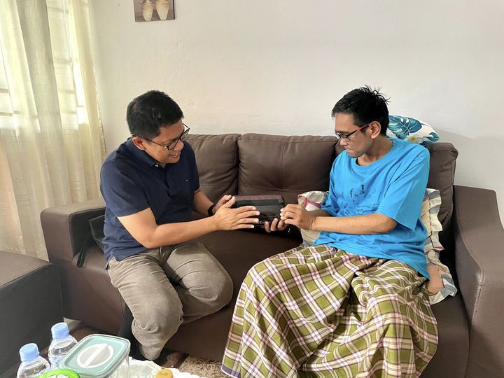 Salam dari Wagub Marlin Pacu Semangat Juang Messa Haris untuk Pulih dari Kanker