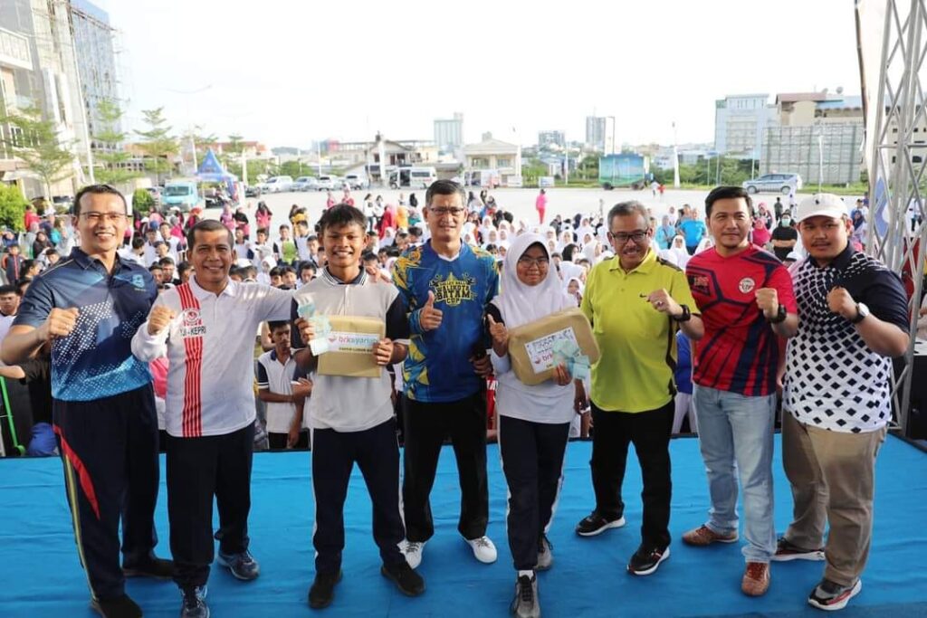senam bersama jefridin