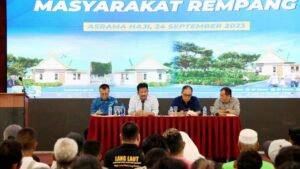HMR Tak Lagi Jadikan 28 September Batas Akhir Pergeseran Warga Rempang