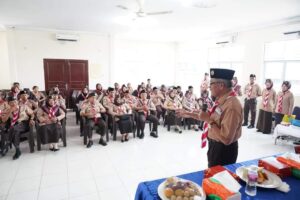 Buka Kursus Mahir Dasar Mandiri Pramuka, Kak Jefridin Ingin Karakter Tangguh Terbentuk