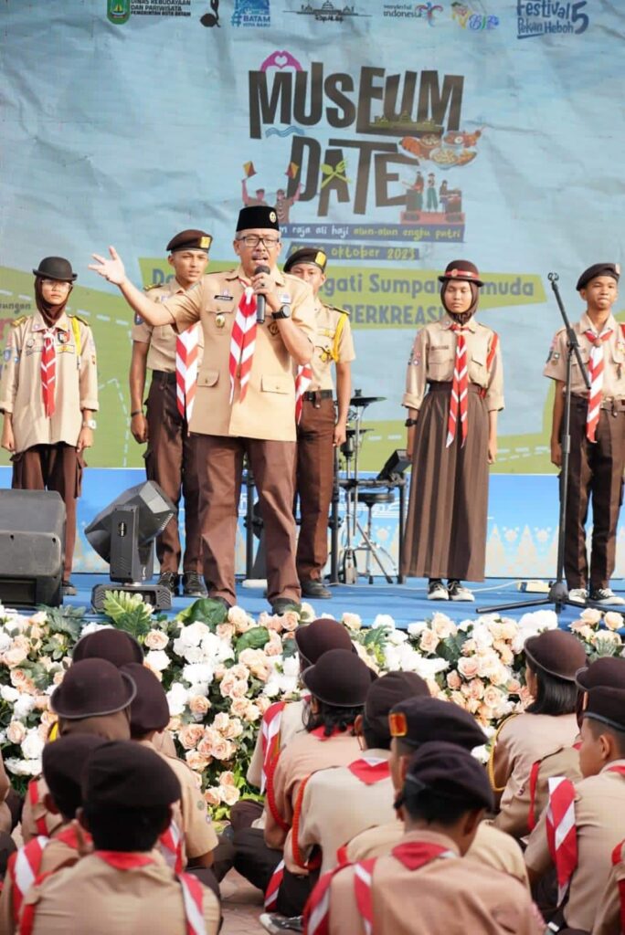 Di Era Kak Jefridin Pramuka Batam Didorong Kreatif, Semua Tampak di Event Museum Date