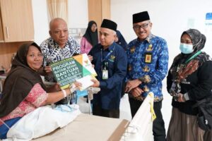 Susanti Alami Pembengkakan Jantung, Jefridin dan Baznas Bantu Ringankan Beban
