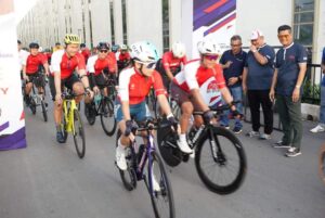 Jefridin Lepas 200 Pesepeda Dalam & Luar Negeri, Ramaikan Ajang Rider Roadbike