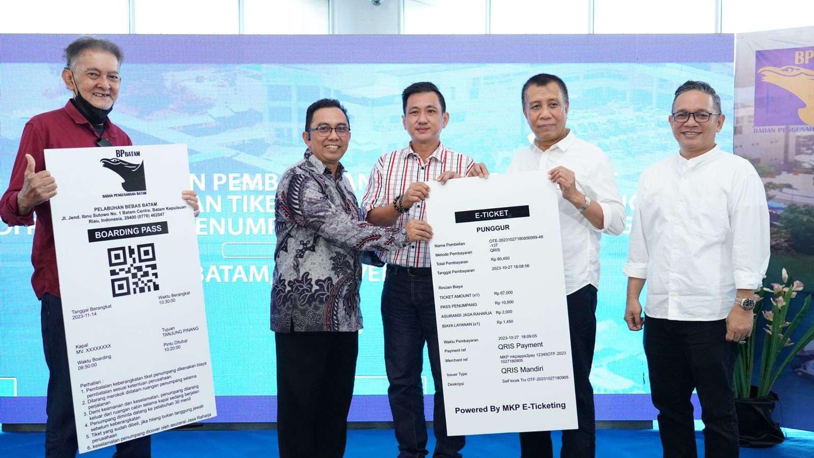 cashless payment pelabuhan domestik