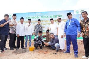 Pembangunan Masjid Al Ikhlas, Citra Green Ville Dimulai, Jefridin Letak Batu Pertama
