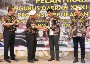 HMR Didaulat Jadi Anggota Kehormatan Keluarga Besar Putra Putri TNI-Polri Kepri