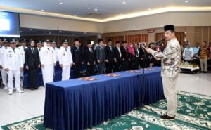 Genjot Semangat Kerja Tim Majukan Batam, Wali Kota HMR Lantik 113 Pejabat Pemko