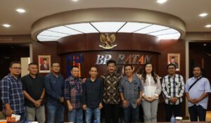 HMR Terima Pengurus PWI Kepri, Ajak Ikut Beri Solusi Sukseskan Investasi di Kota Batam